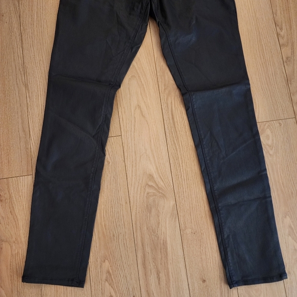 &Denim Coated Jeggings - Picture 3 of 8